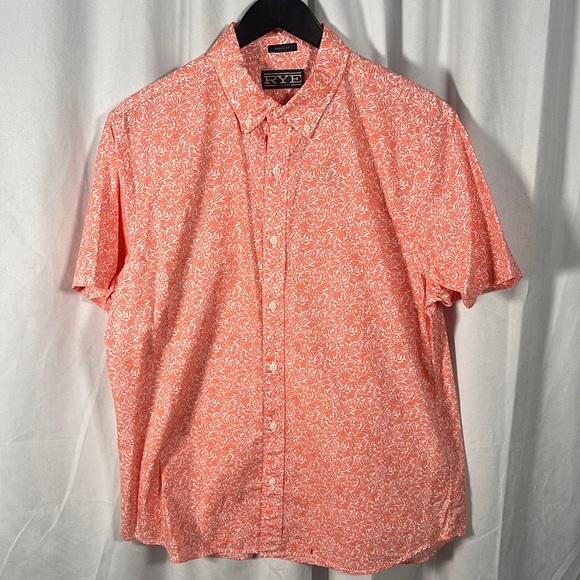 Hawker Rye Other - Rye by Hawker Rye Short Sleeve Button Down Shirt | BNWT | Large